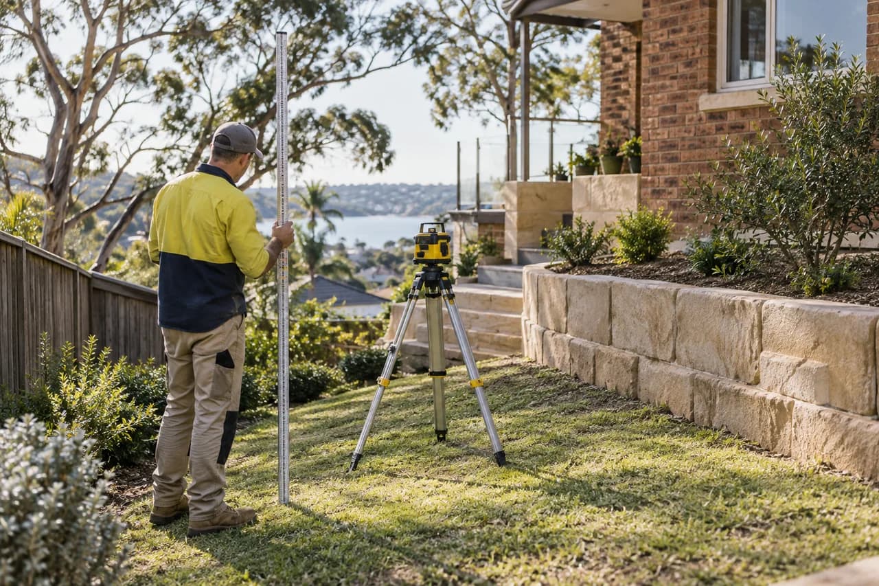 Illustrative wall site assessment in Sydney